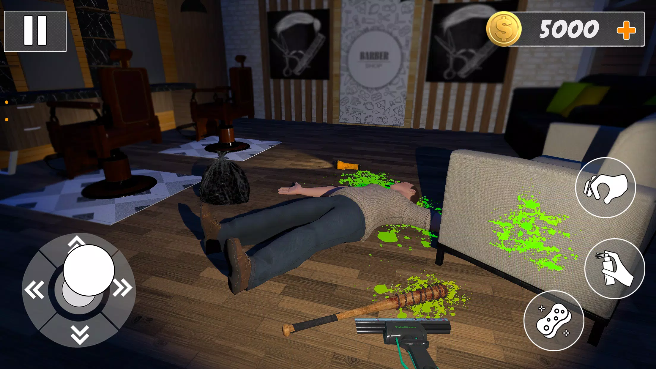 Murder Evidence Cleaner Games Ảnh chụp màn hình 3