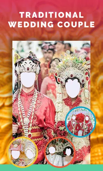 Traditional Wedding Couple स्क्रीनशॉट 1