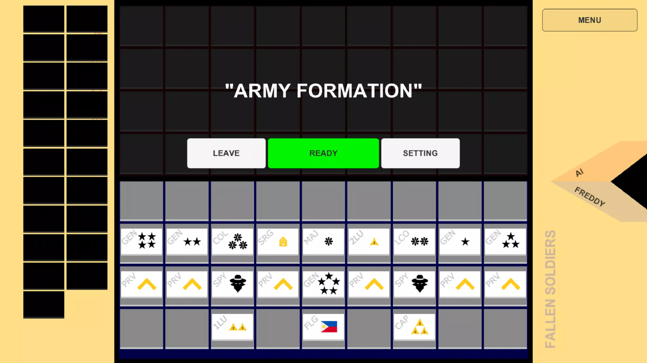 Game of the Generals Mobile 螢幕截圖 1