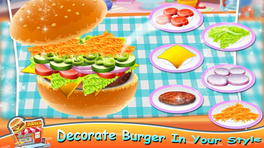 Pizza Burger - Cooking Games Captura de pantalla 3