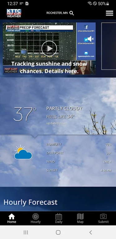KTTC First Alert Weather 螢幕截圖 0