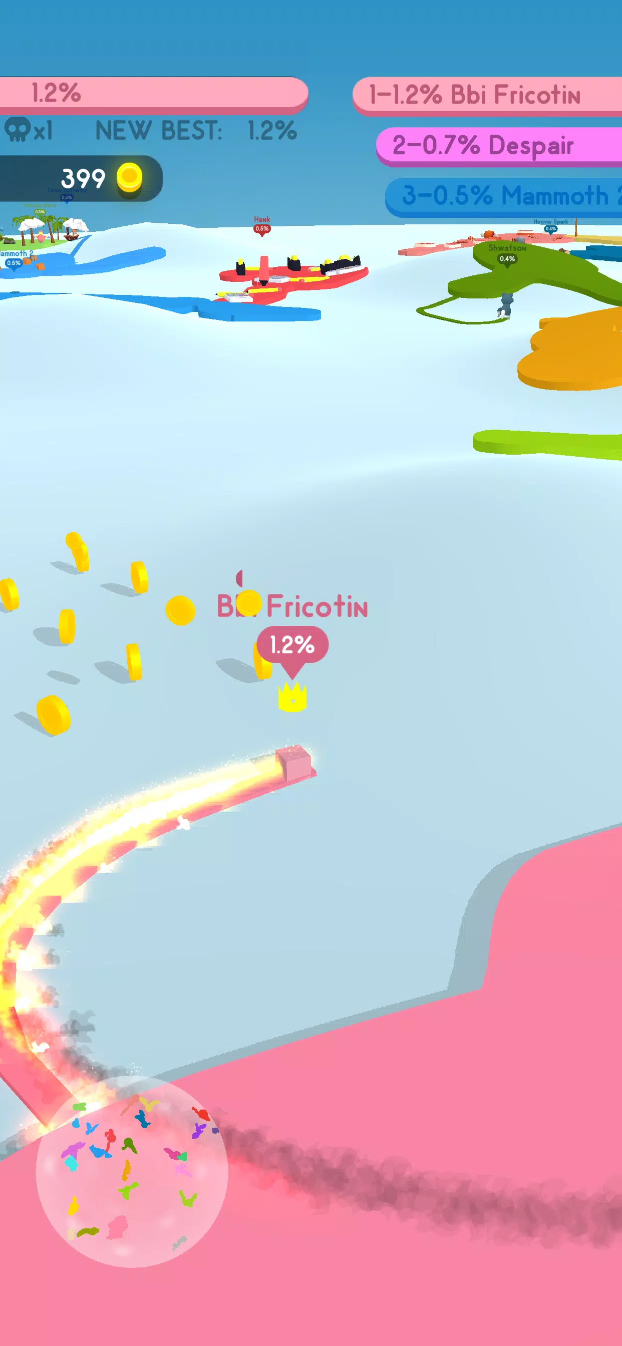 Paper.io 4 Capture d'écran 1