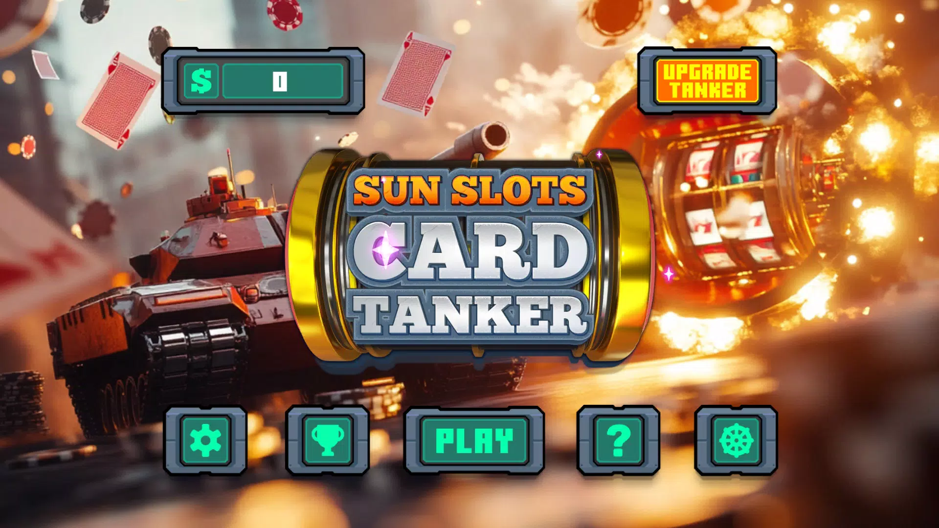 Sun Slots Card Tanker Capture d'écran 3