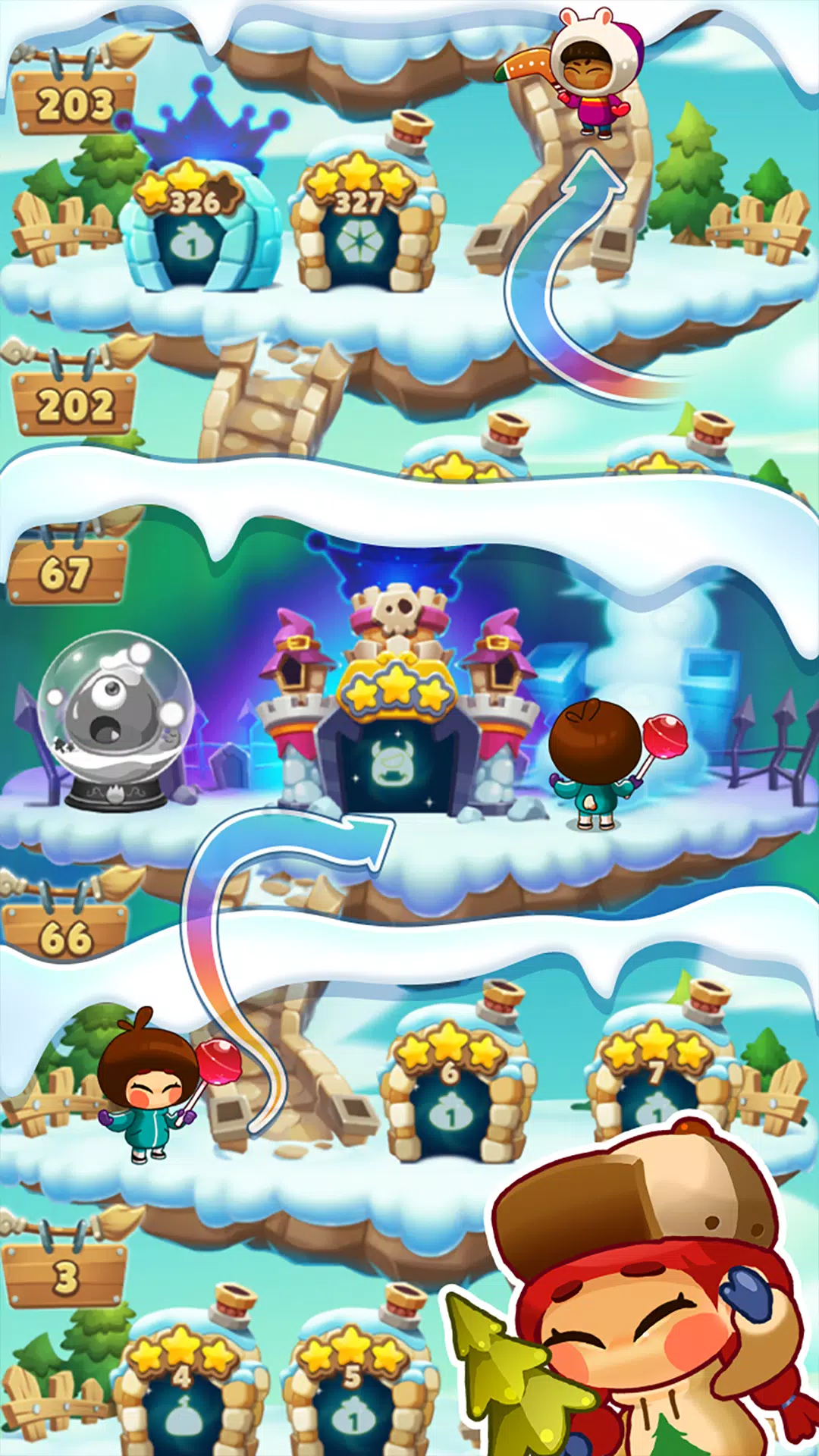 Monster Busters: Ice Slide 스크린샷 3