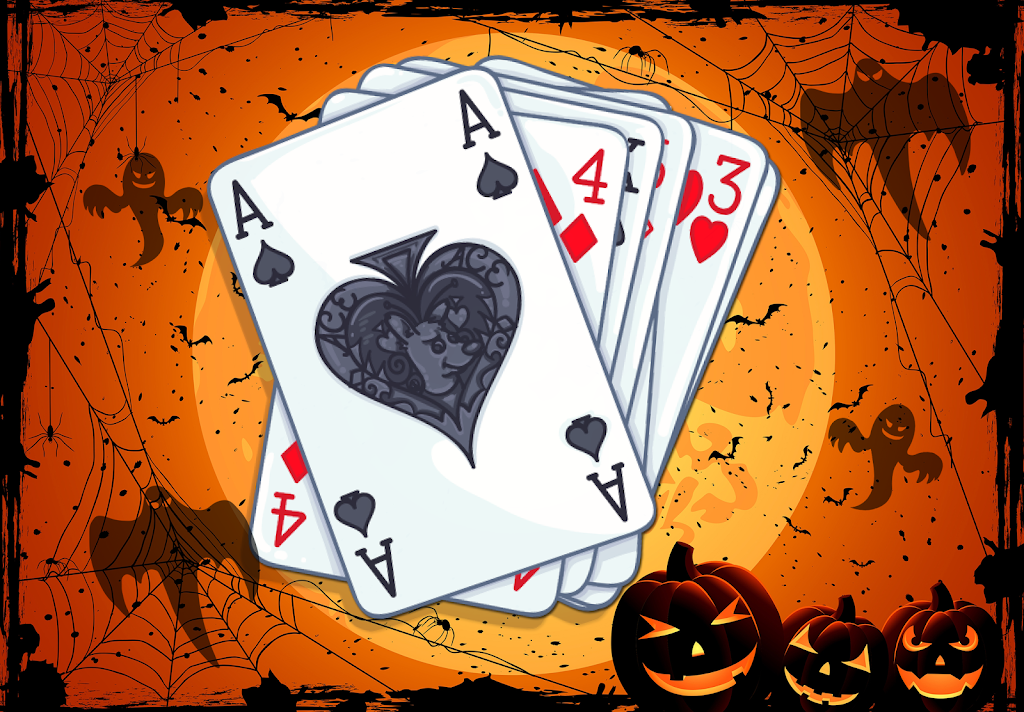 Solitaire Halloween Card Game スクリーンショット 1