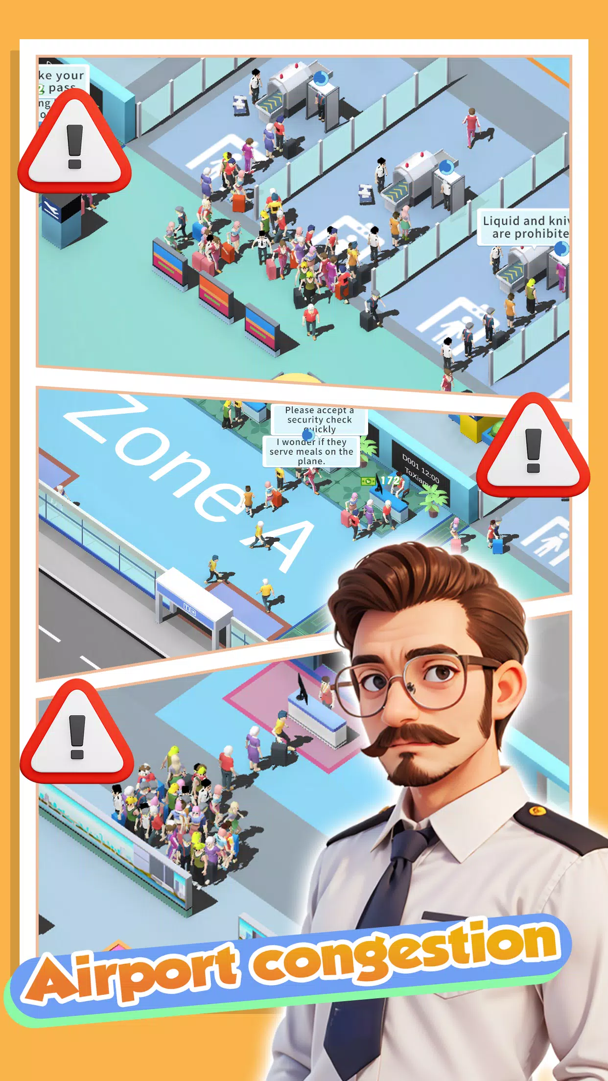 Happy Airport：Simulator 螢幕截圖 0