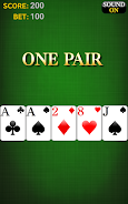 Poker card game Screenshot 1