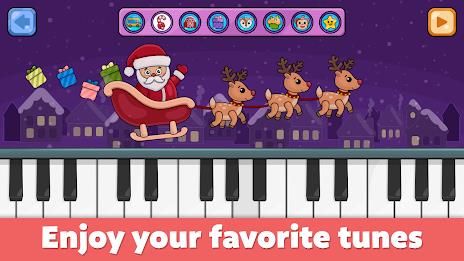 Piano pour bébé: jeux musique Capture d'écran 0