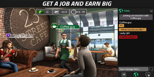 Avakin Life - 3D virtual world स्क्रीनशॉट 3
