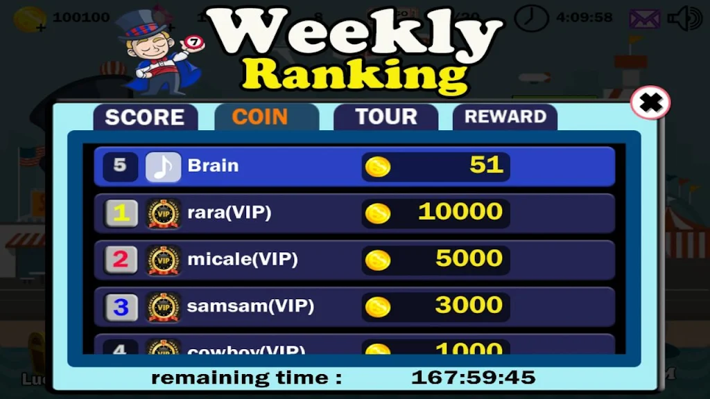 Schermata Magical Bingo - World Tour 3