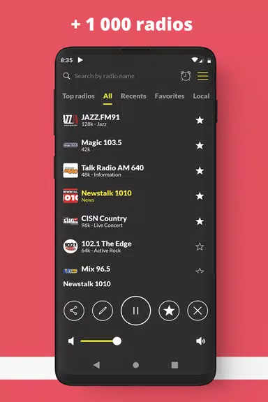 Radio Canada: Radio FM Online Capture d'écran 0