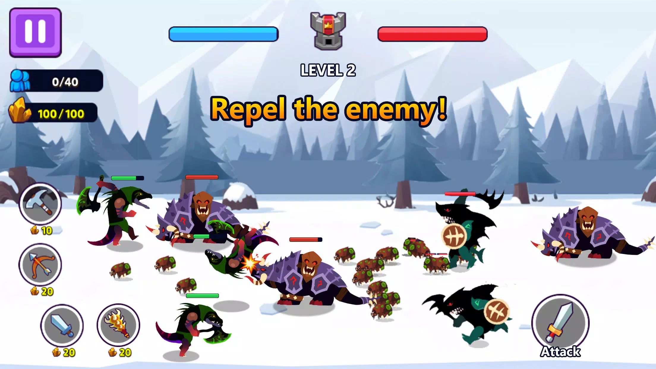 Turf War - Skeleton Warzone Capture d'écran 1