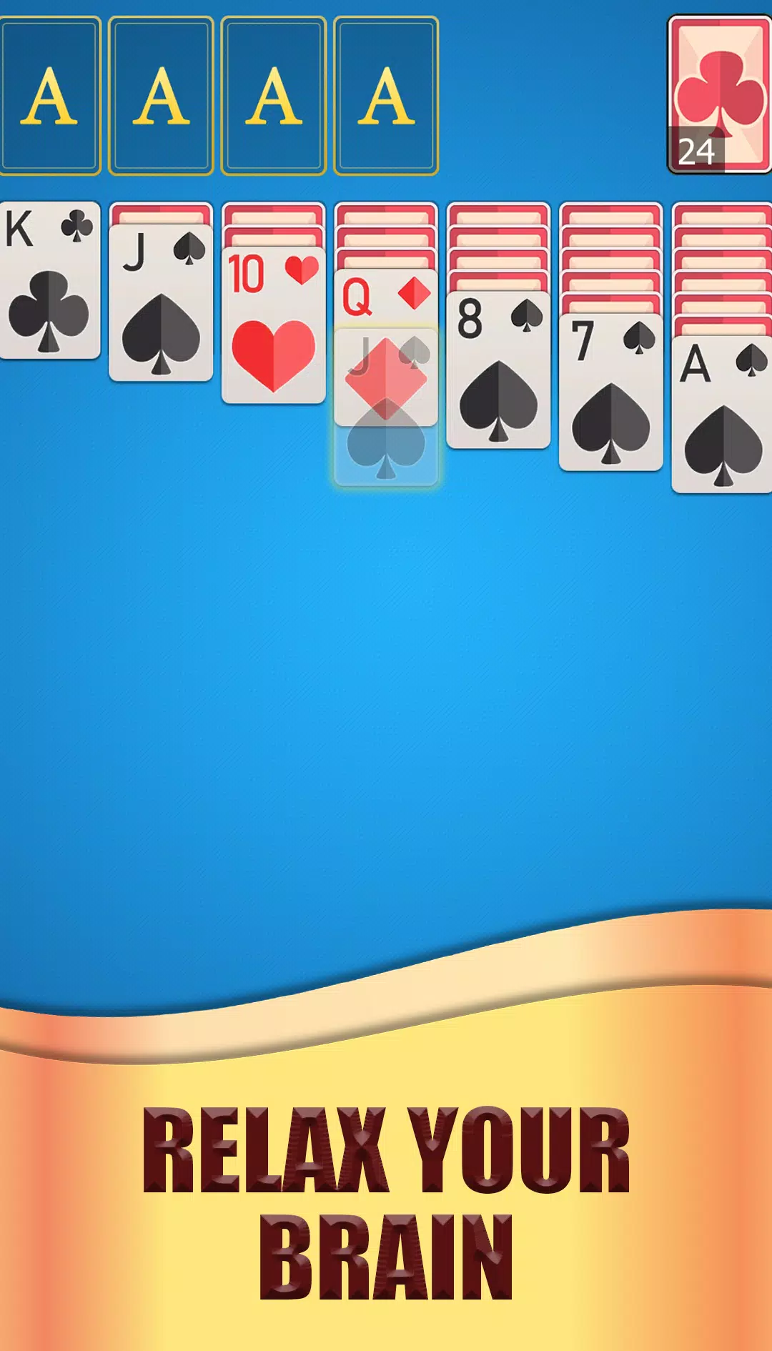 Classic Klondike Solitaire 螢幕截圖 3