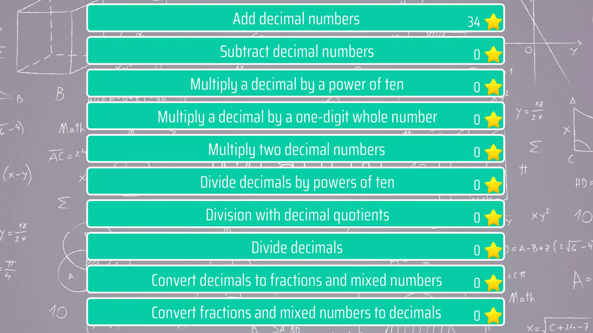 Decimals - 5th grade Math ภาพหน้าจอ 0