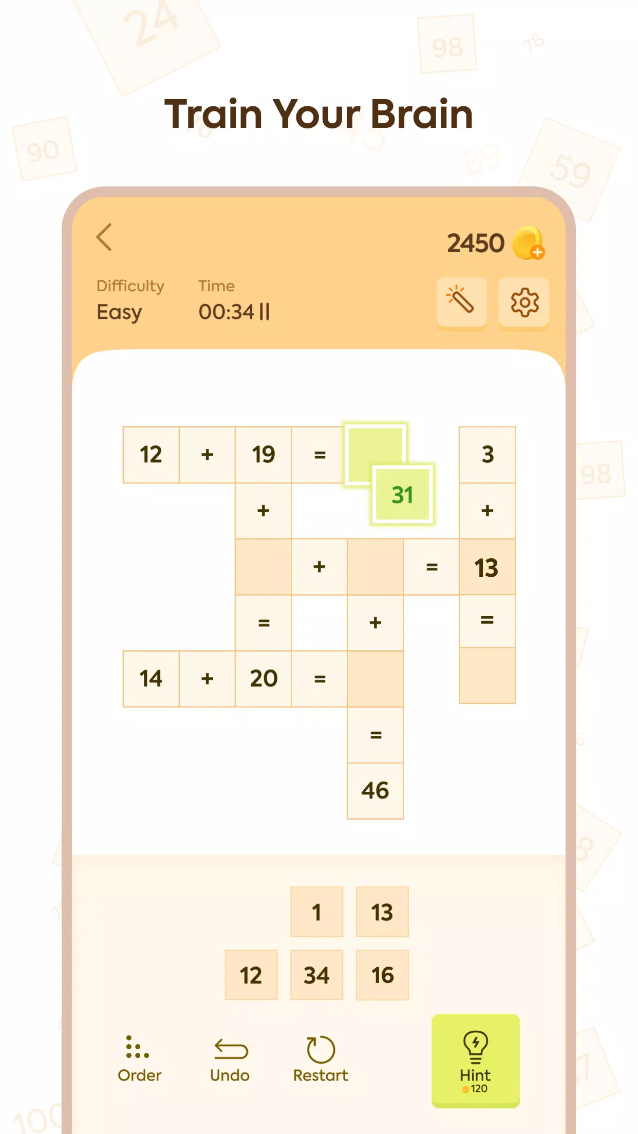 Puzzle Math ภาพหน้าจอ 2