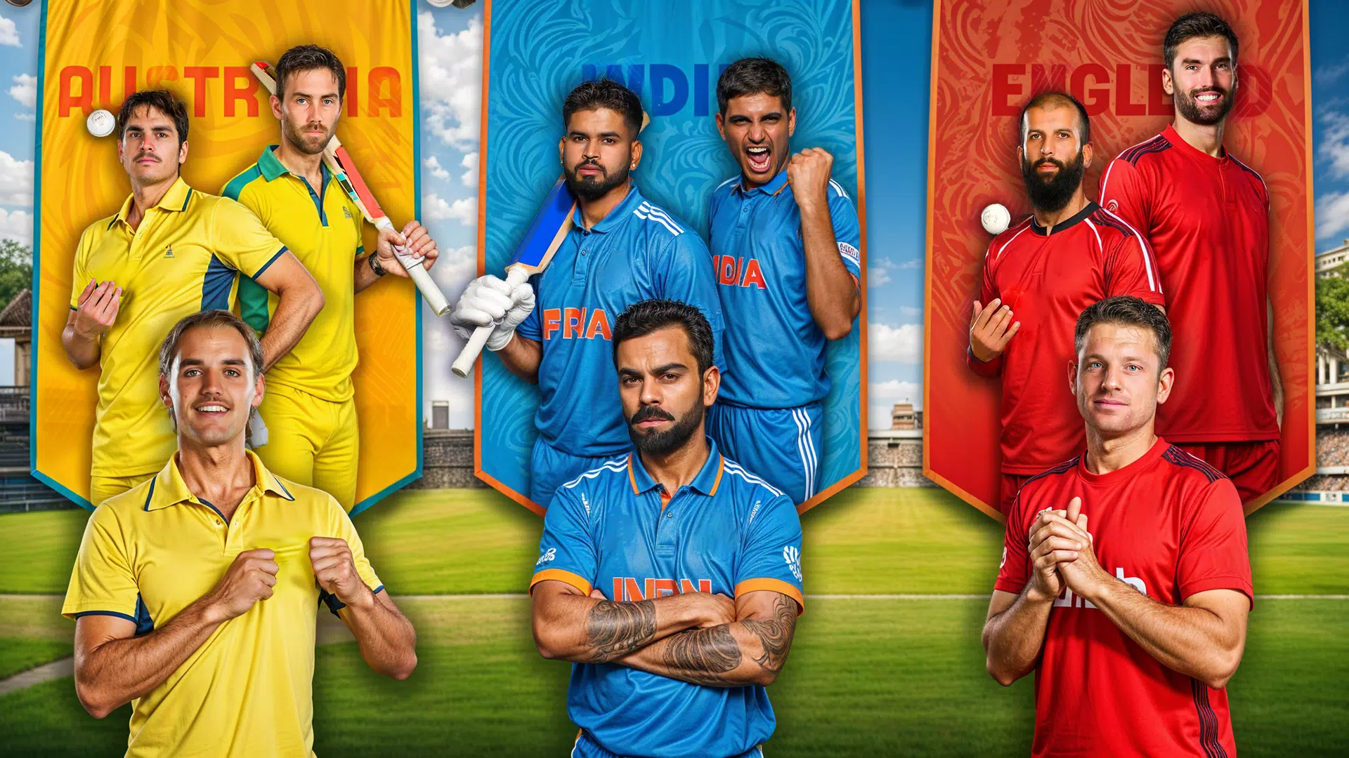 Cricket Champions Real 3D Game 螢幕截圖 1