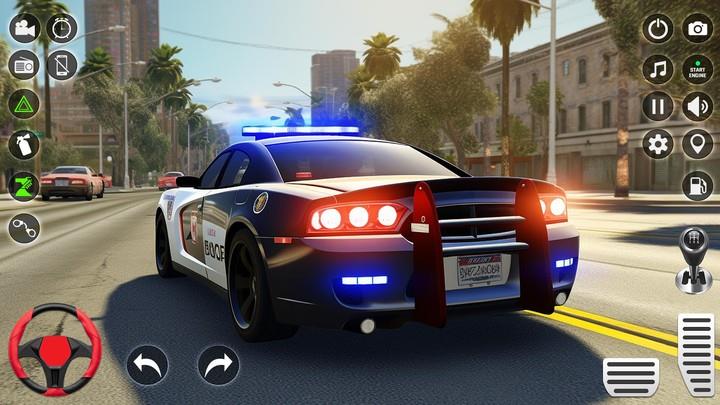 Modern Police Car Parking Game 螢幕截圖 0