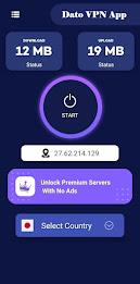 Dato VPN : Secure VPN Proxy Tangkapan skrin 0