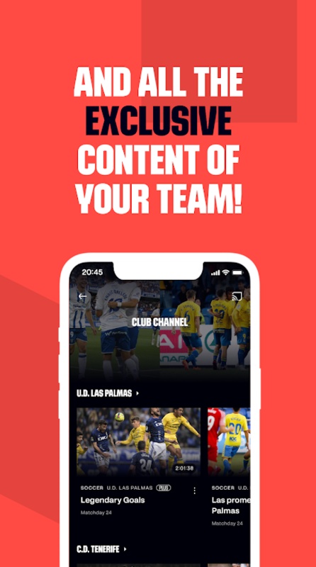 LALIGA+ Live Sports 스크린샷 1