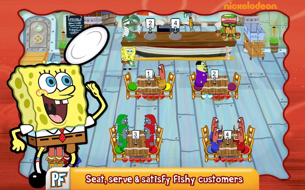 SpongeBob Diner Dash 螢幕截圖 2