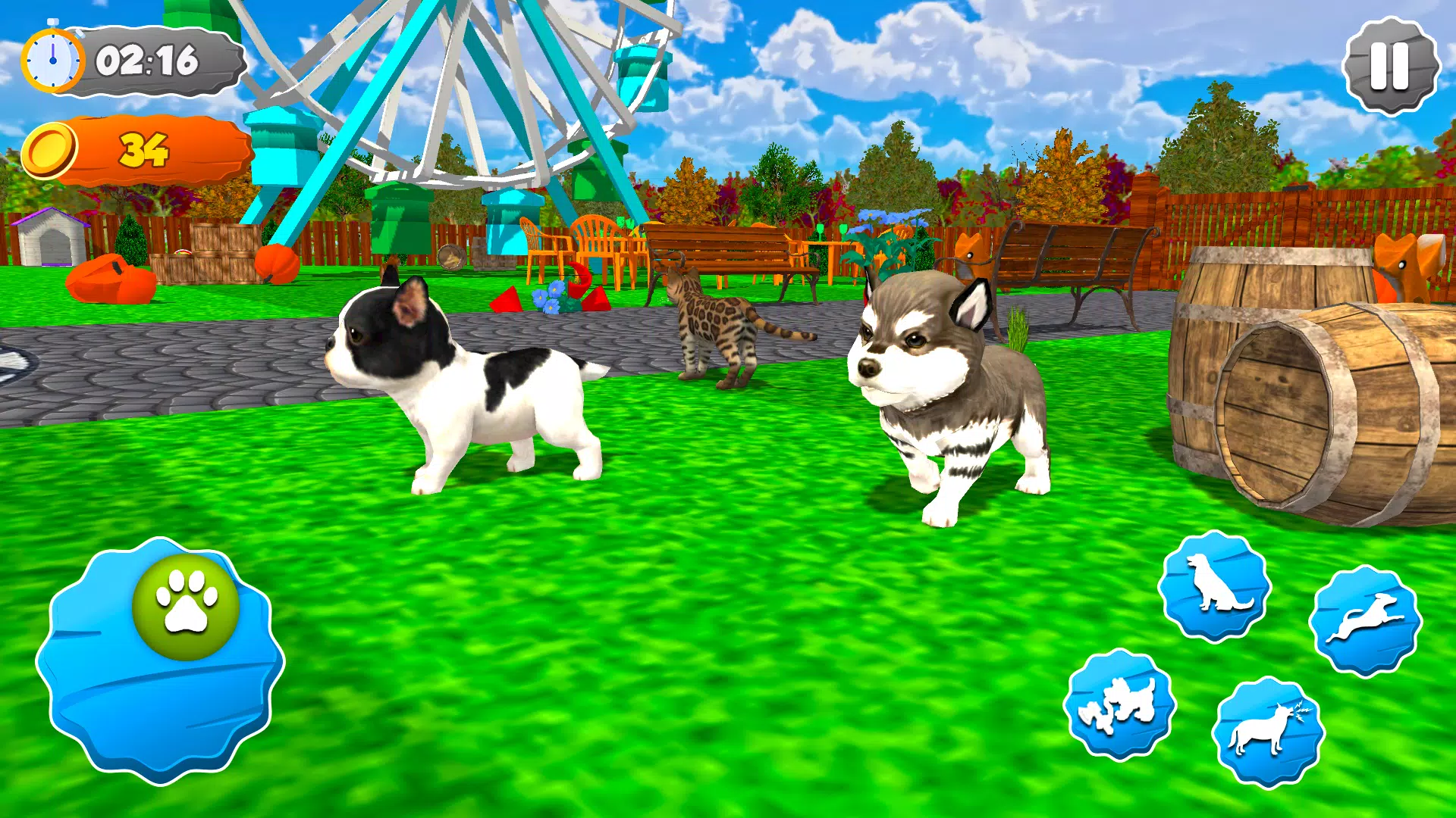 Pet Dog Game: Virtual Dog Sim Capture d'écran 0