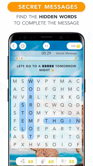 WordFind - Word Search Game Capture d'écran 2