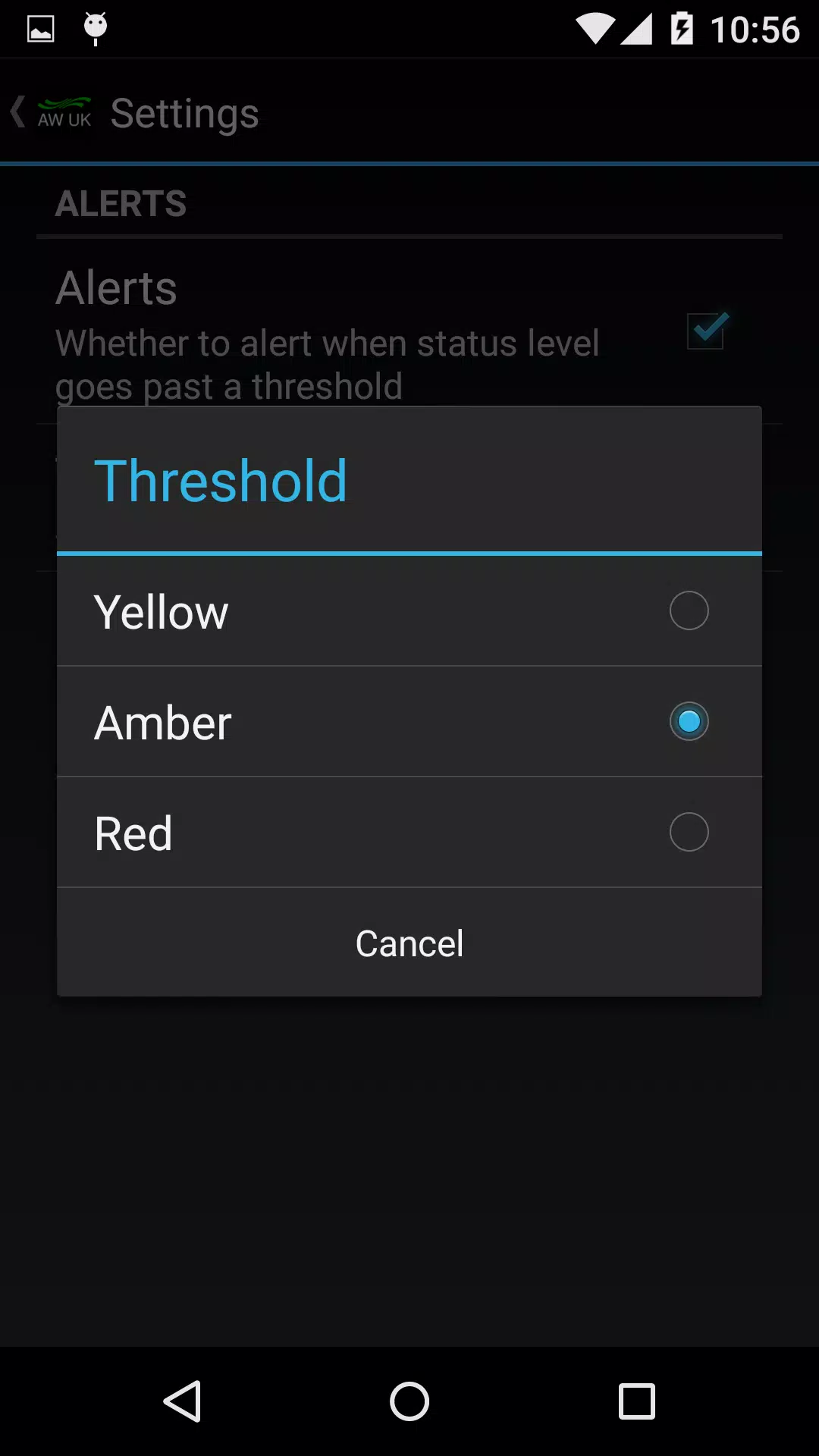 Aurora Watch (UK) 螢幕截圖 2