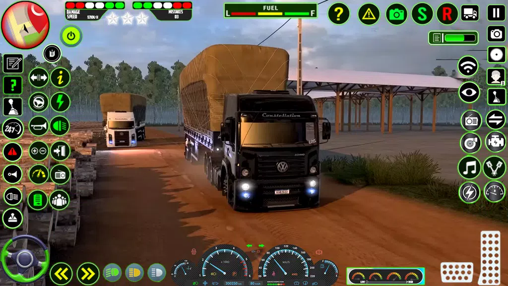 Euro Truck Driving- Truck Game 螢幕截圖 1