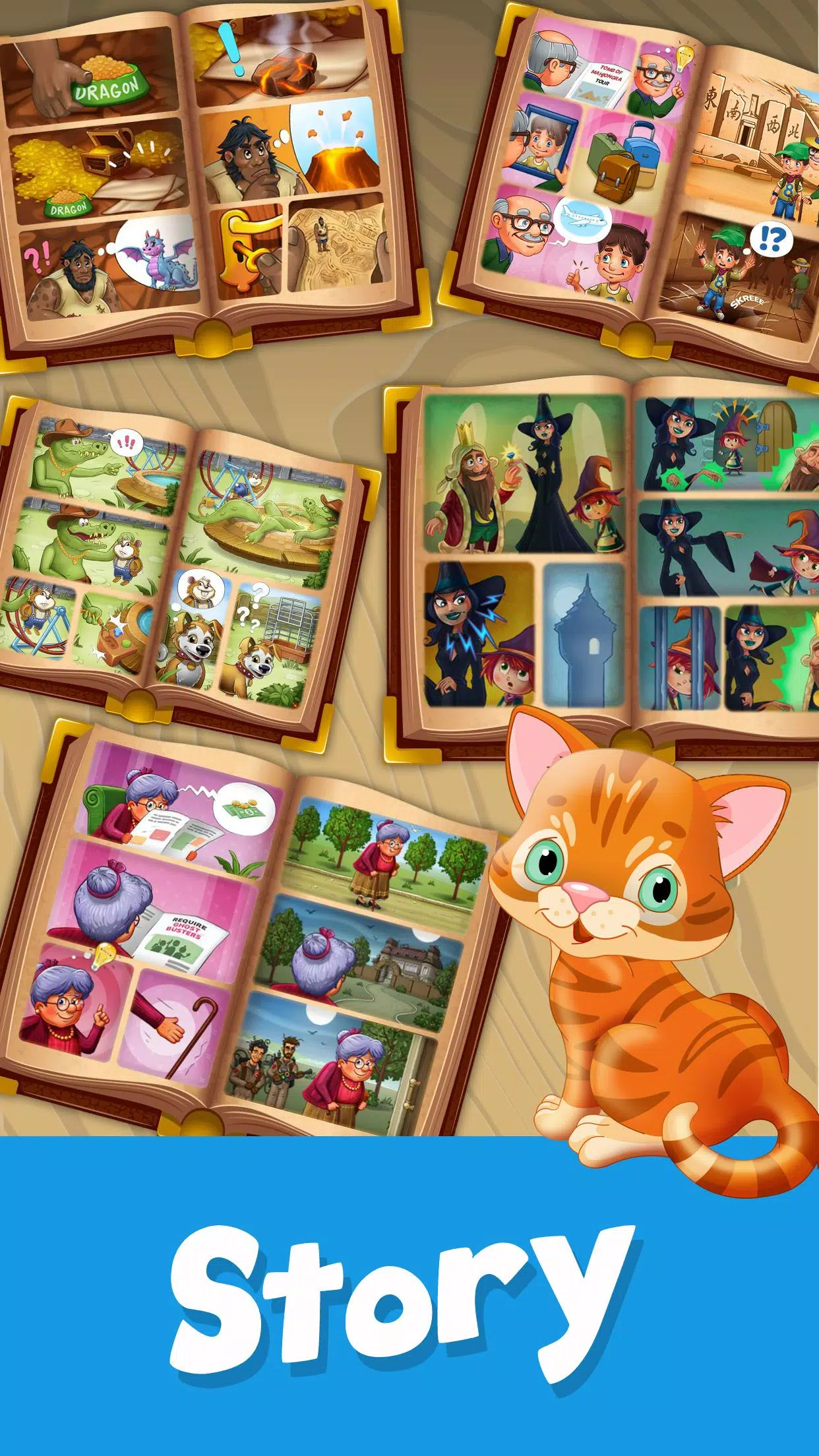 Mahjong Tiny Tales 螢幕截圖 3