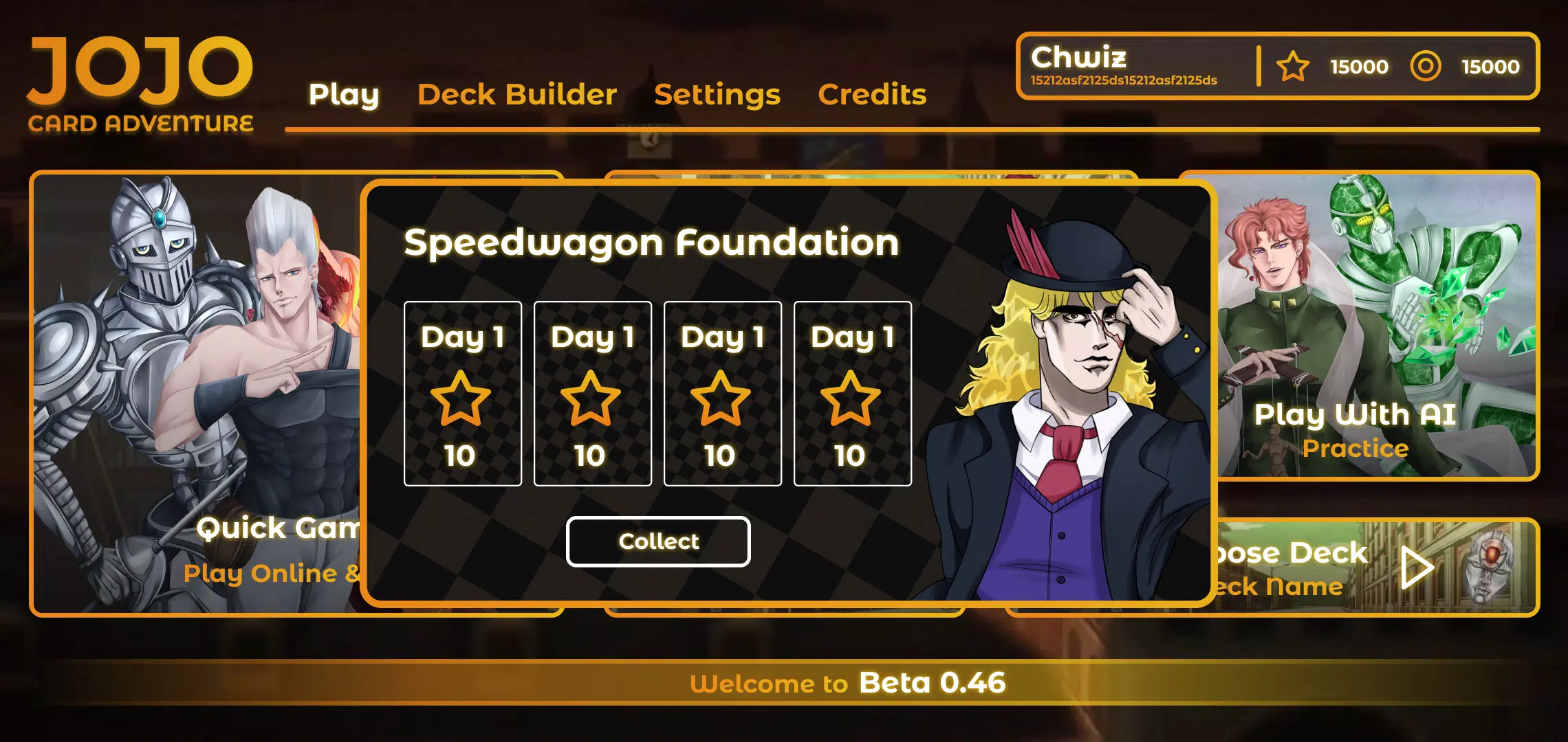 JOJO: Card Adventure－TCG & CCG 螢幕截圖 3