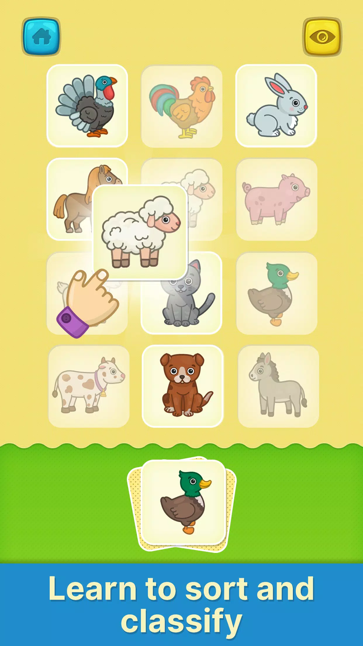 Toddler flashcards for kids Ekran Görüntüsü 0