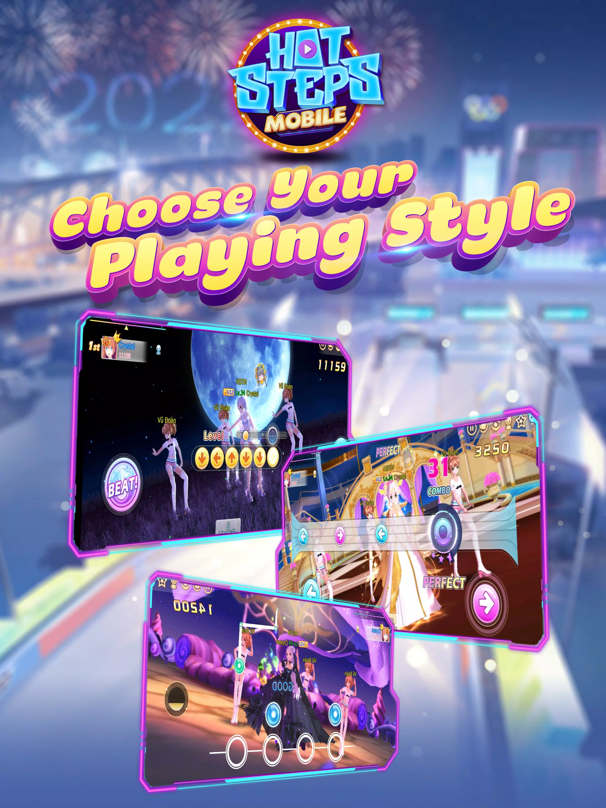 Dance On - Hotsteps Mobile 螢幕截圖 1