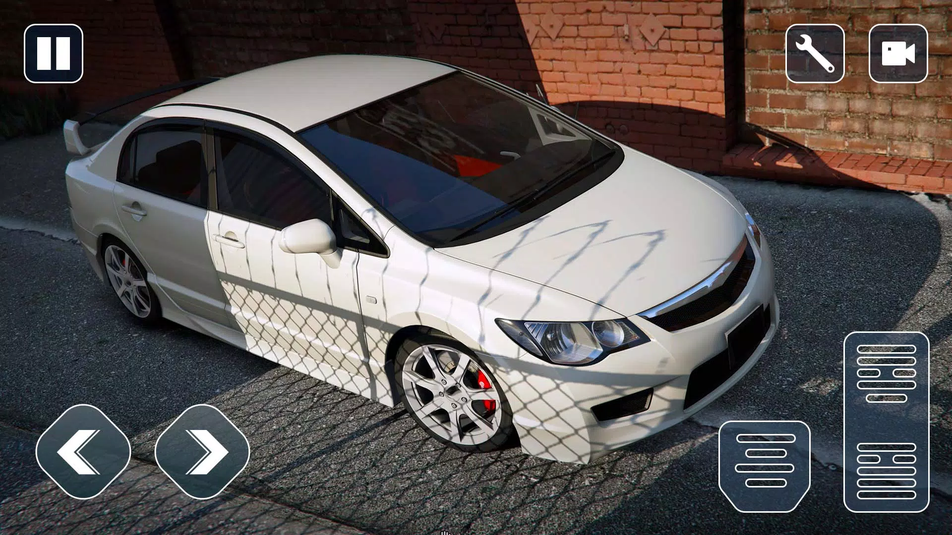 Furious Civic Car City Race スクリーンショット 1