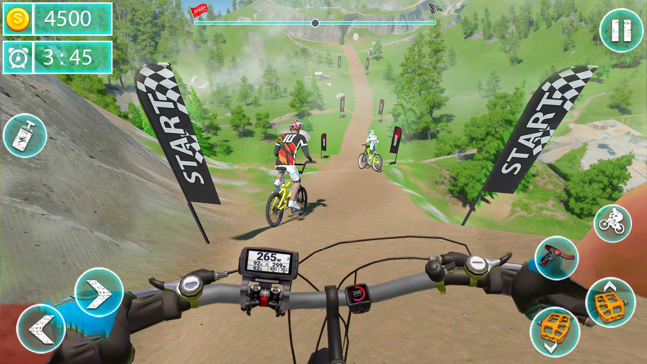 MTB Downhill: BMX Racer 螢幕截圖 0