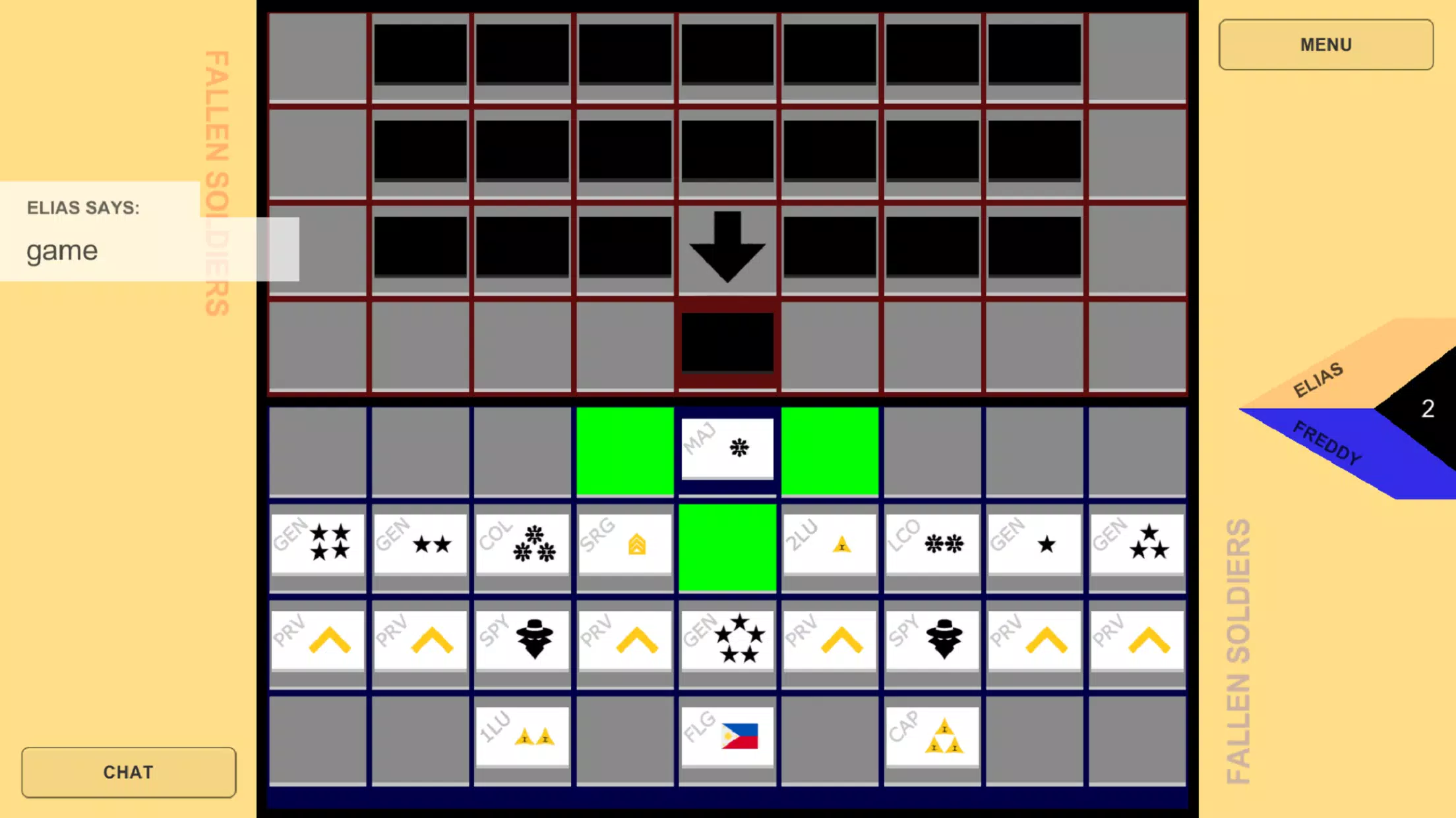 Game of the Generals Mobile 螢幕截圖 2