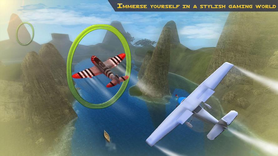 Plane Flight Simulator Games 螢幕截圖 1