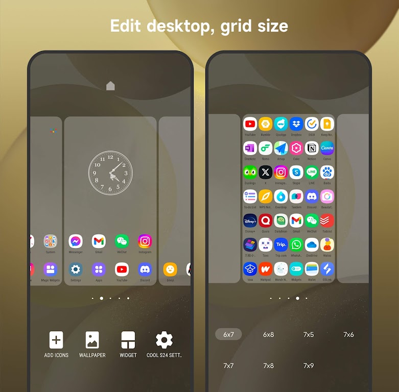 Cool S24 Launcher Galaxy OneUI Mod Schermafbeelding 3