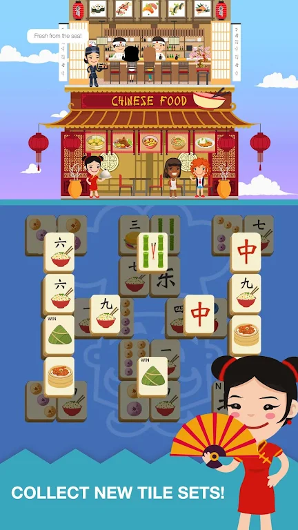 Mahjong Cooking Tower - Match & Build Your Tower Captura de pantalla 1