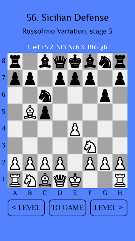 Chess Match-3: Sicilian Schermafbeelding 1