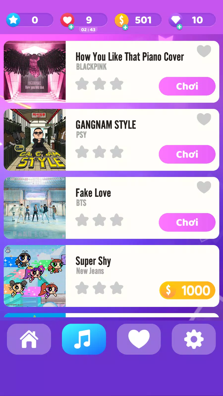 Pink Piano Tiles Kpop 2025 Capture d'écran 0