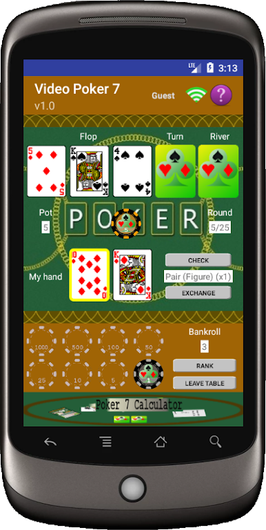 Video Poker 7 Capture d'écran 0