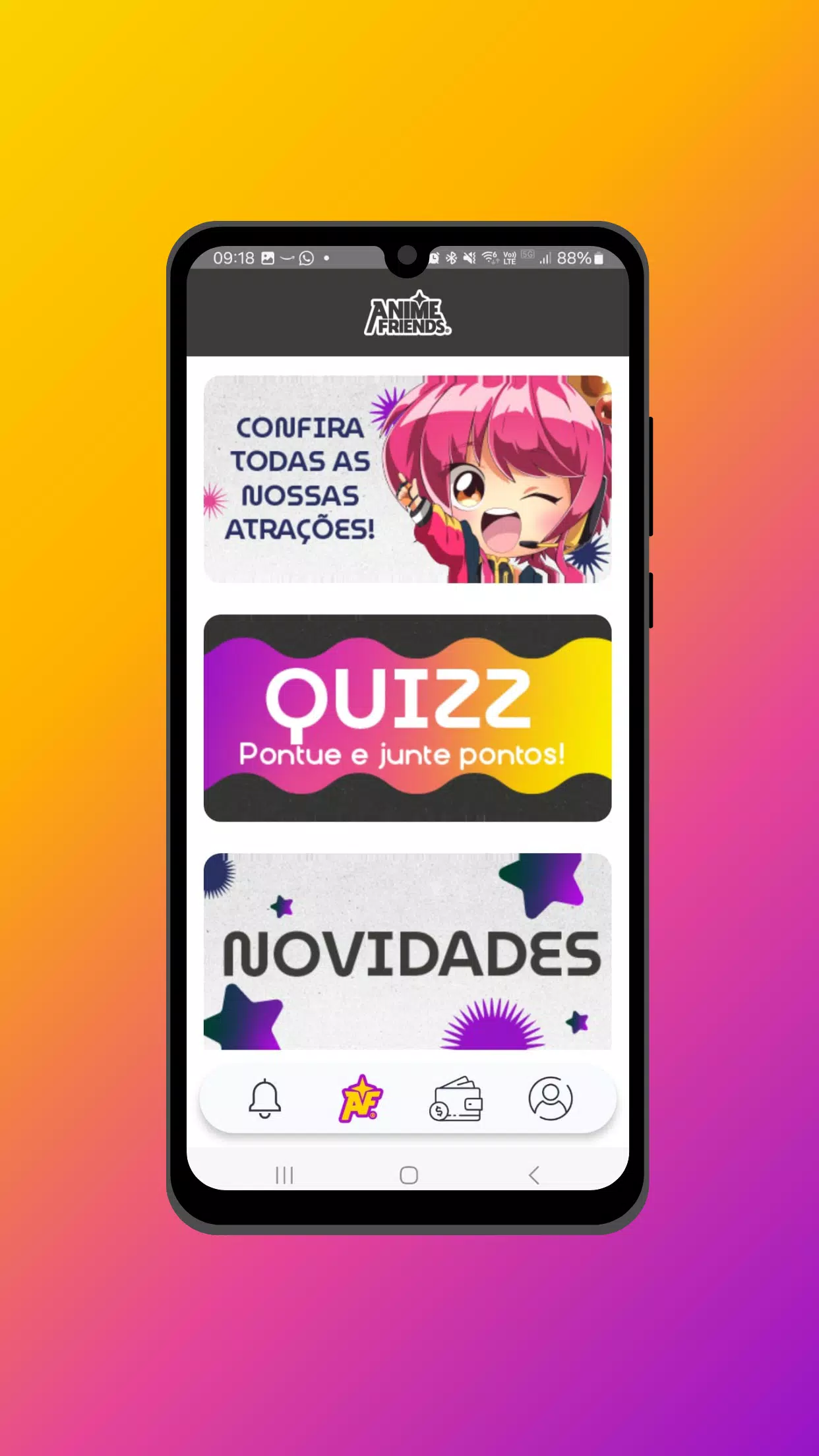App Anime Friends Capture d'écran 0