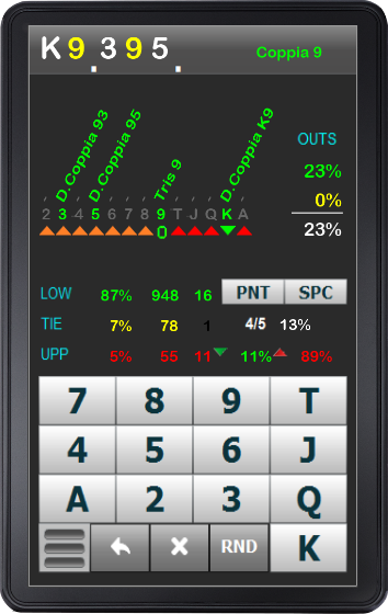 Rocker Poker Calculator II Free 螢幕截圖 2