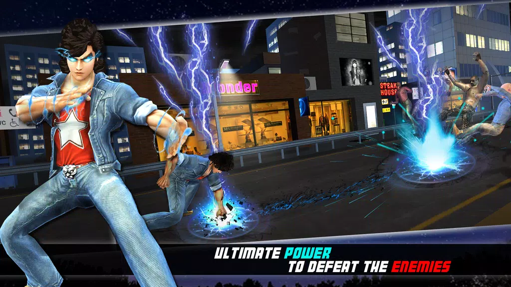 Street Fight - Superhero Games Capture d'écran 0