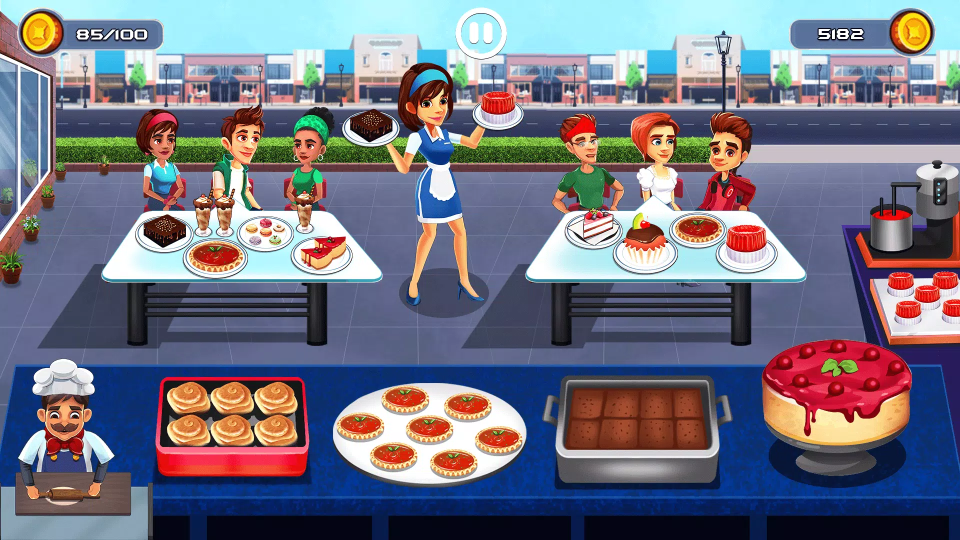 Cooking Cafe - Food Chef 螢幕截圖 1