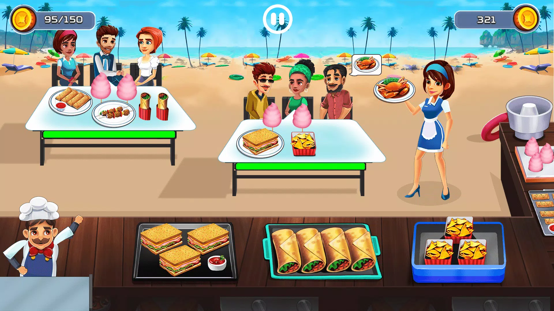 Cooking Cafe - Food Chef 螢幕截圖 3