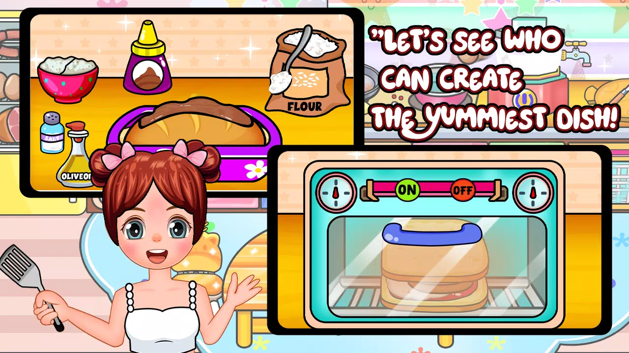 My Kitchen Cooking Game Fun 螢幕截圖 1