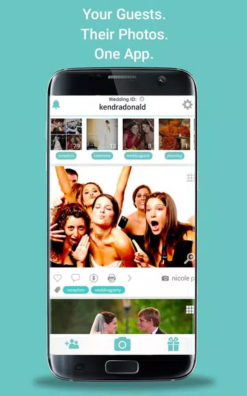 WedPics - Wedding Photo App Schermafbeelding 0
