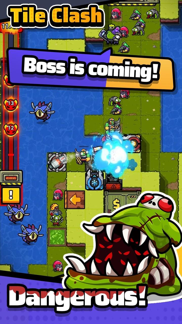Tile Clash TD:Trap Defense 螢幕截圖 1