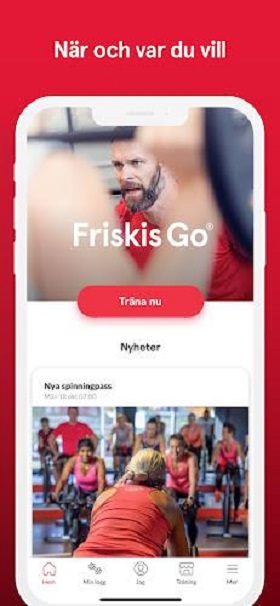 Friskis Go स्क्रीनशॉट 1
